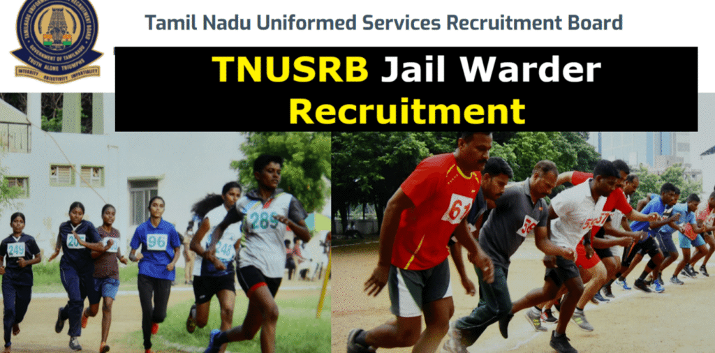 TNUSRB Jail Warder Recruitment 2025