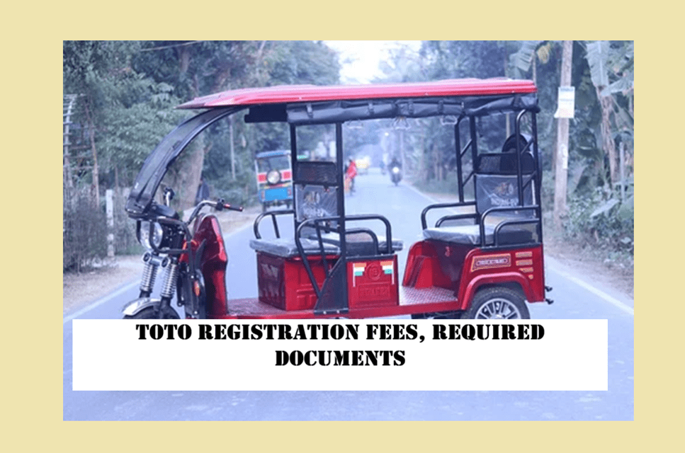 Toto Registration Fees