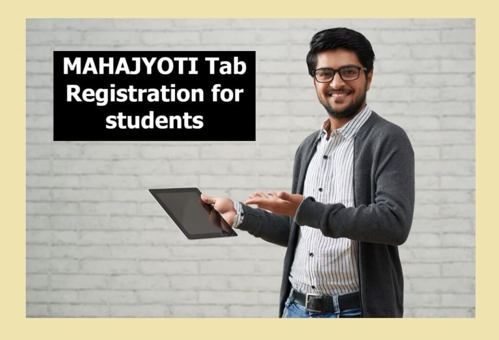 Mahajyoti org in Registration for Tablet