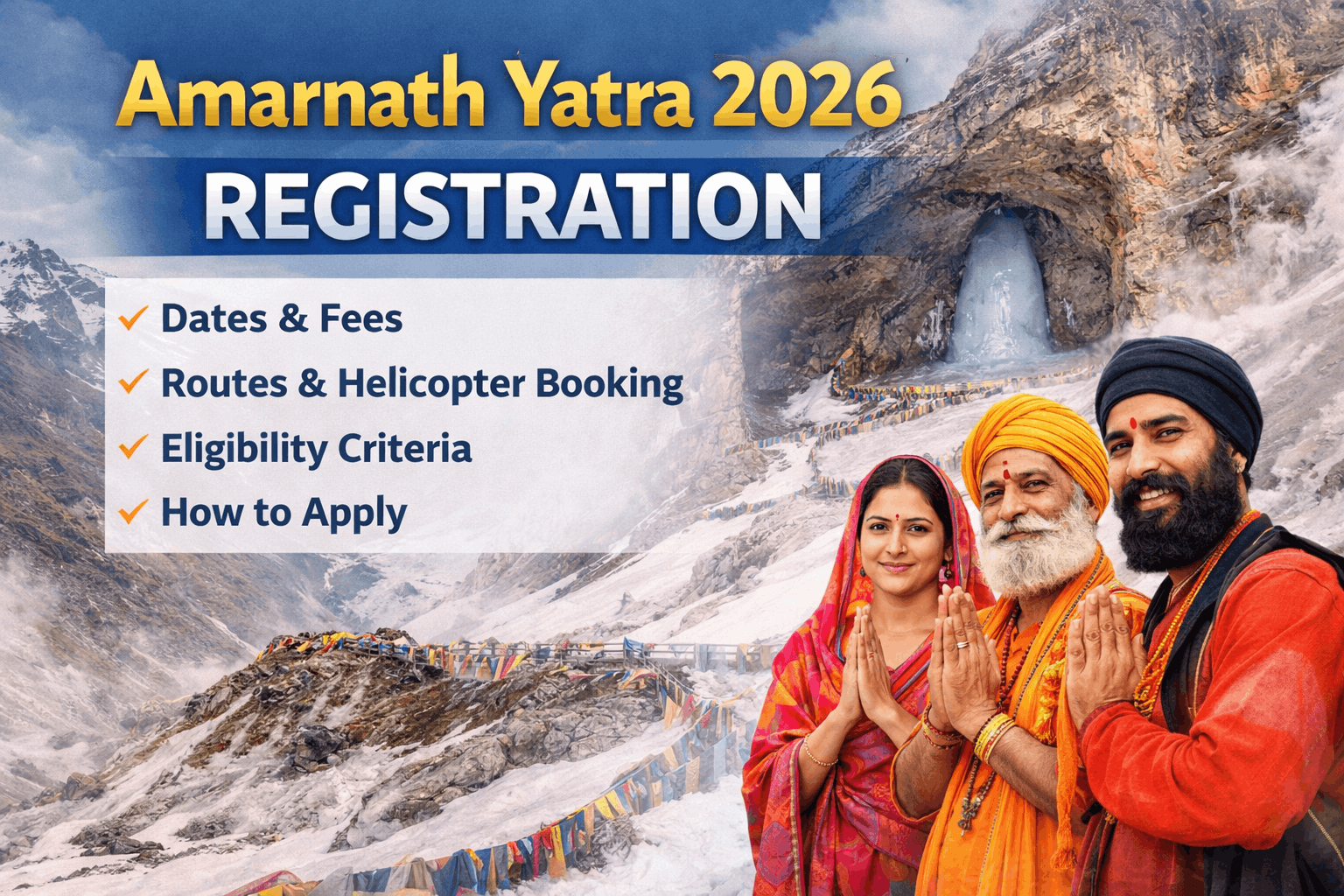 Amarnath Yatra 2026 Registration