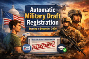 Automatic Military Draft Registration