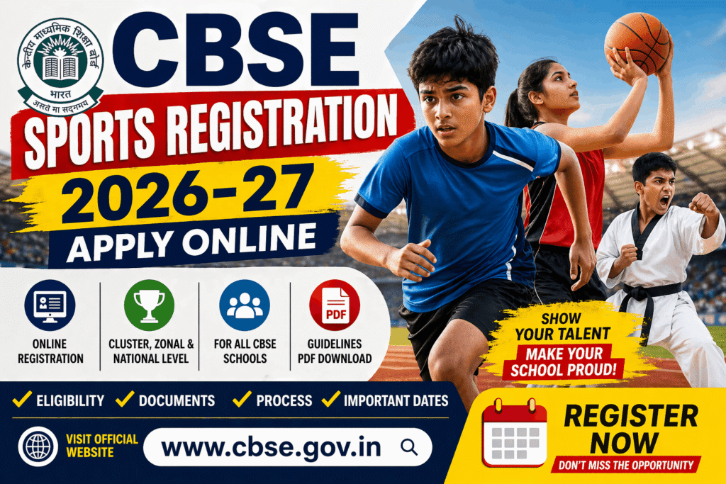 CBSE Sports Registration