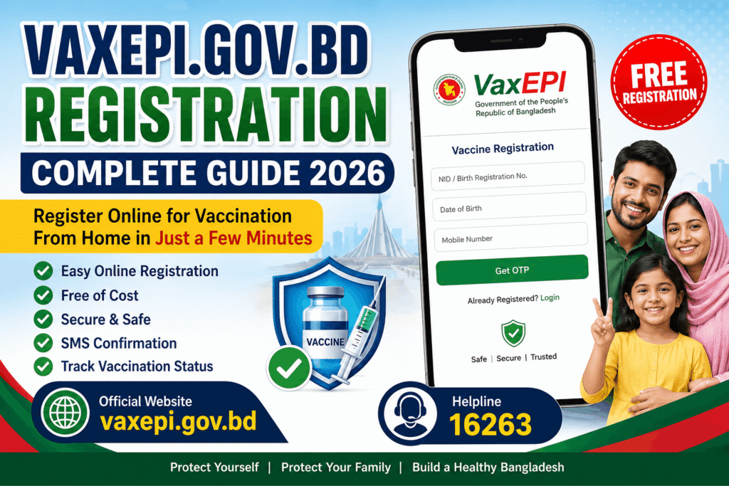 VaxEPI Gov BD Registration
