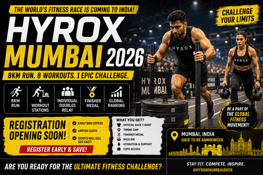 HYROX Mumbai 2026 Registration: Tickets