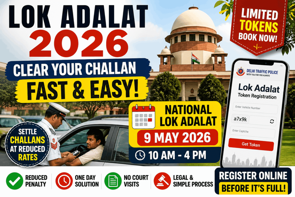 Lok Adalat Token Registration 2026