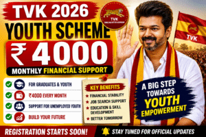 The TVK 2026 Youth Scheme ₹4000