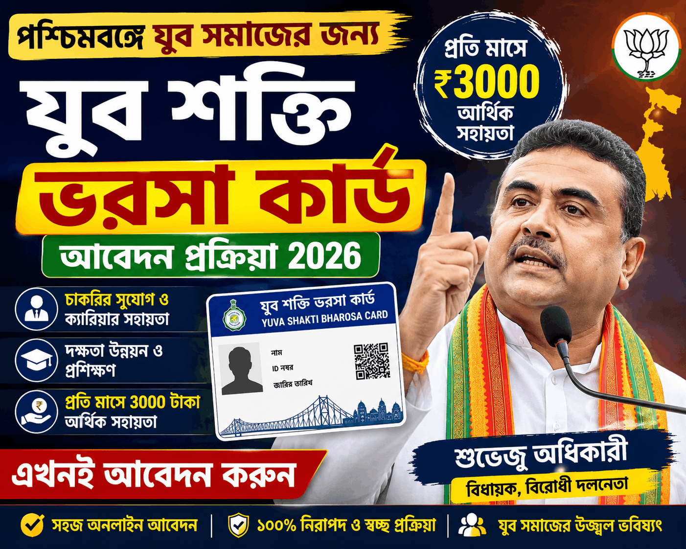 yuva shakti bharosa card apply online