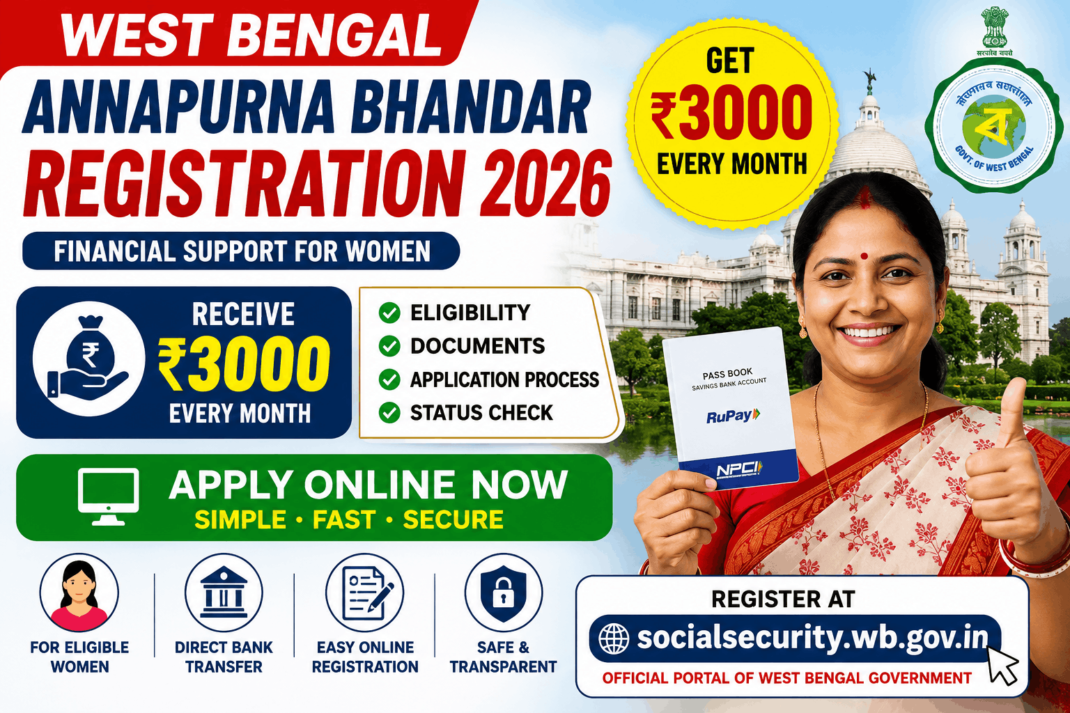 socialsecurity wb gov in registration